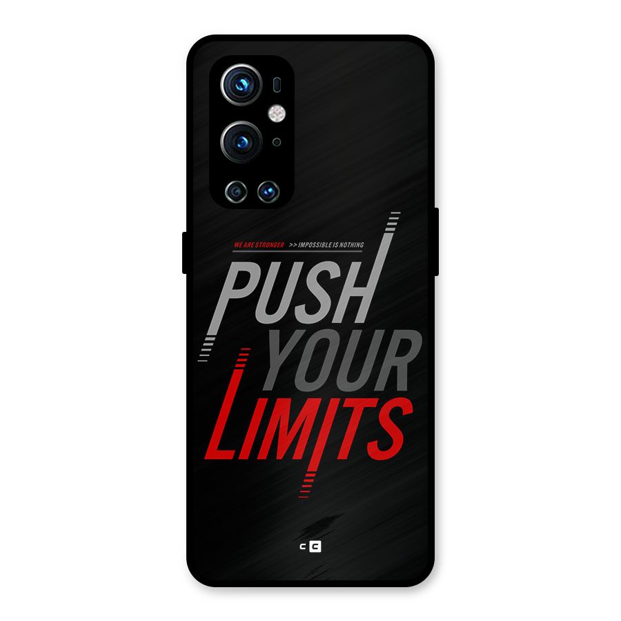 Push Your Limits Metal Back Case for OnePlus 9 Pro