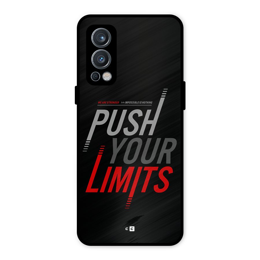 Push Your Limits Metal Back Case for OnePlus Nord 2 5G