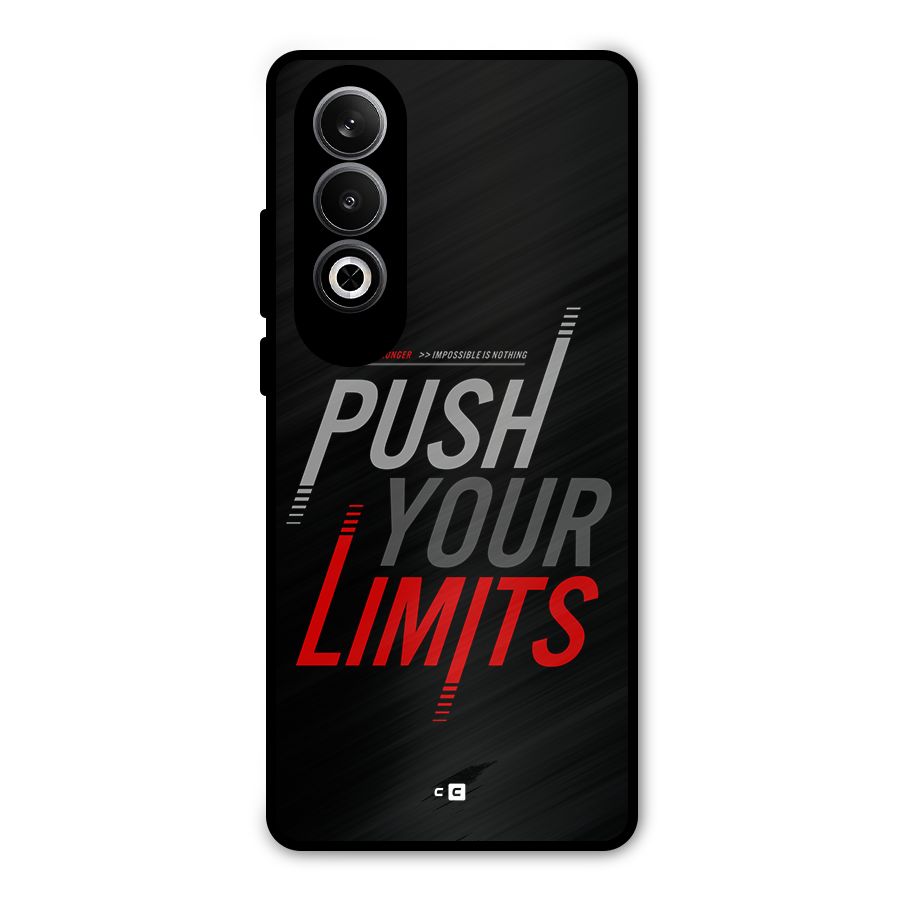 Push Your Limits Metal Back Case for OnePlus Nord CE4