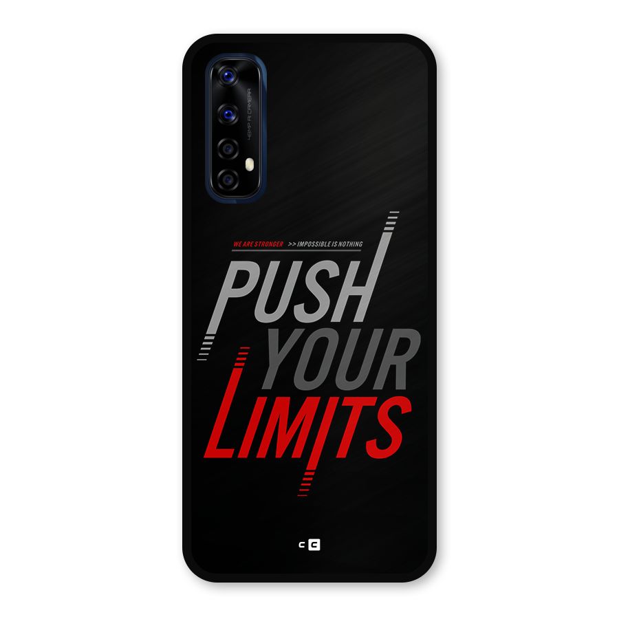 Push Your Limits Metal Back Case for Realme 7