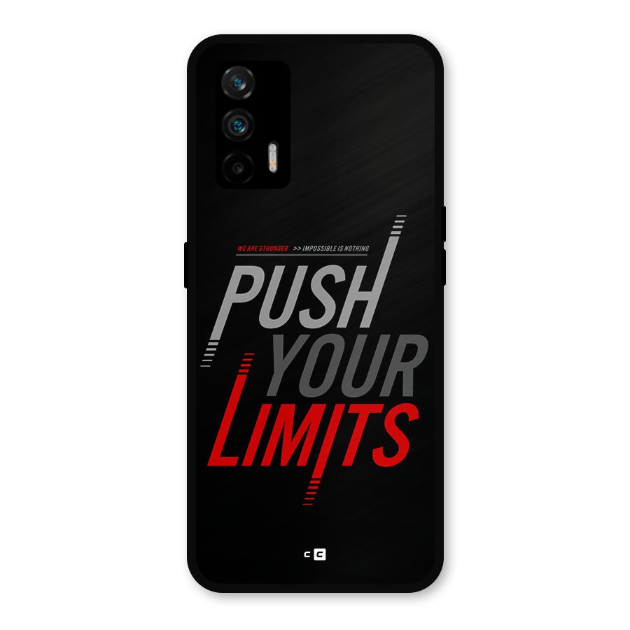 Push Your Limits Metal Back Case for Realme GT 5G