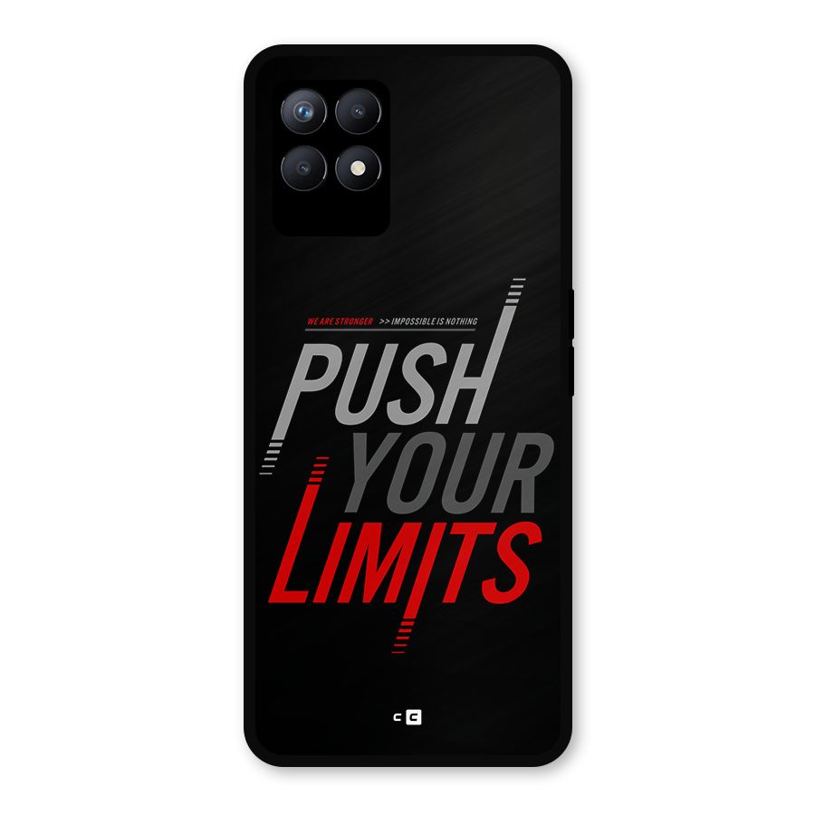 Push Your Limits Metal Back Case for Realme Narzo 50