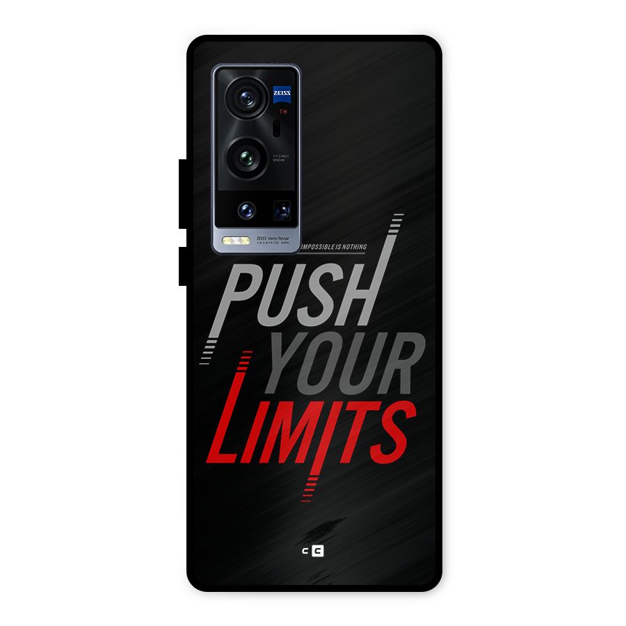Push Your Limits Metal Back Case for Vivo X60 Pro Plus