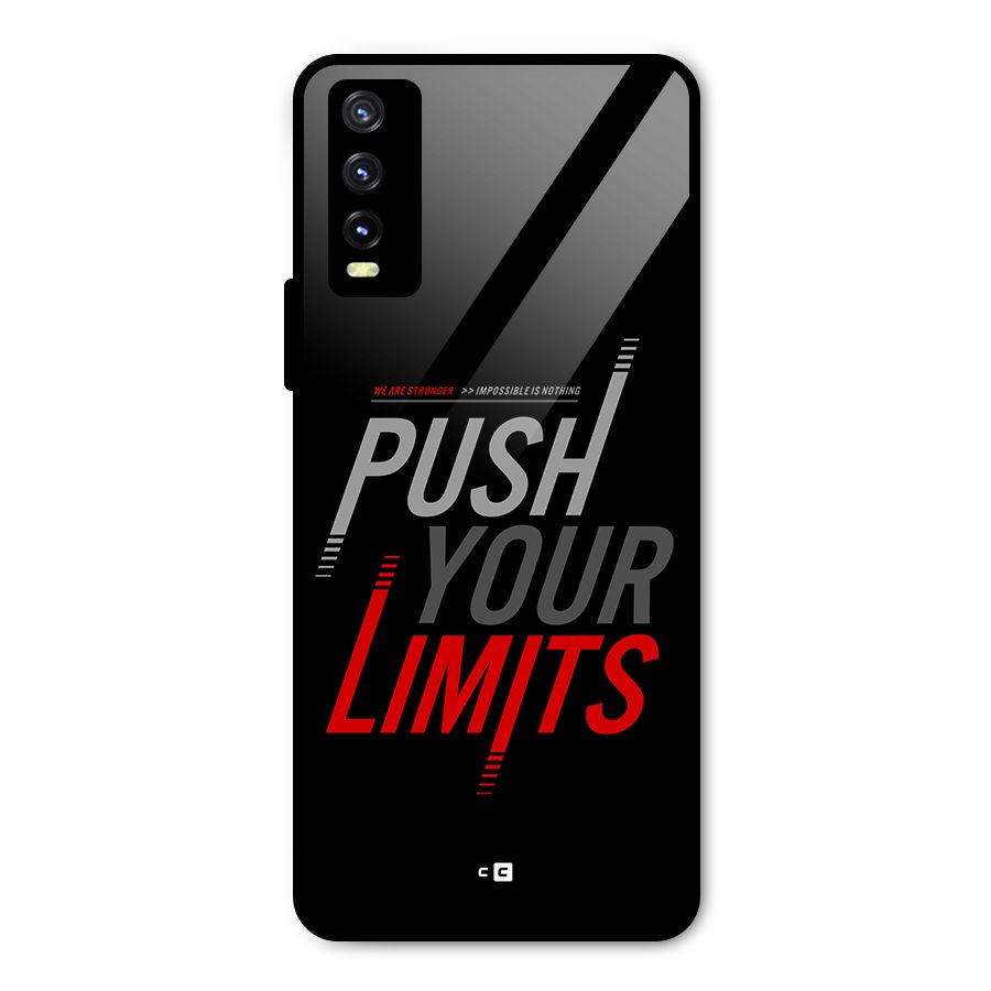 Push Your Limits Metal Back Case for Vivo Y20