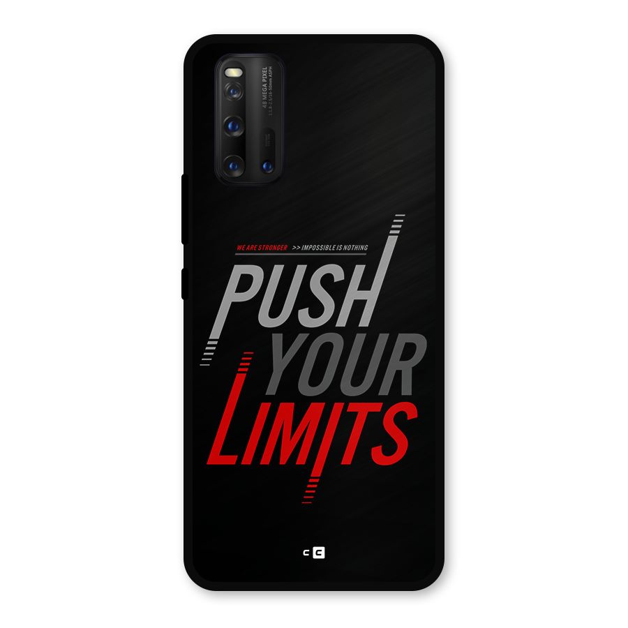Push Your Limits Metal Back Case for iQOO 3