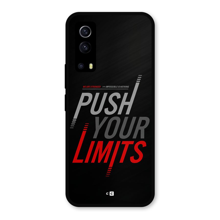 Push Your Limits Metal Back Case for iQOO Z3