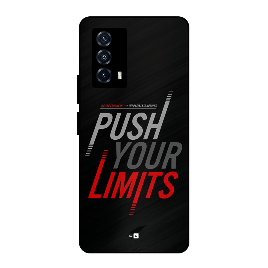 Push Your Limits Metal Back Case for iQOO Z5