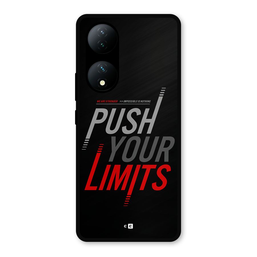 Push Your Limits Metal Back Case for iQOO Z7