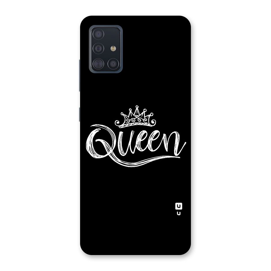 Queen Crown Back Case for Galaxy A51