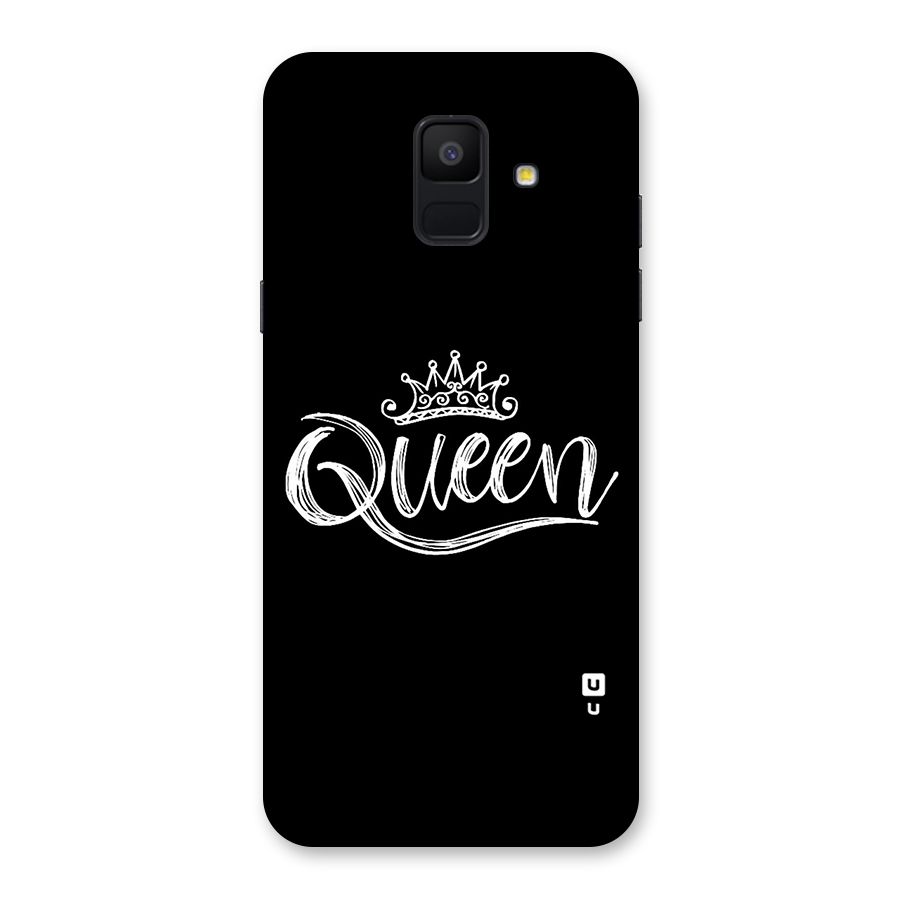 Queen Crown Back Case for Galaxy A6 (2018)