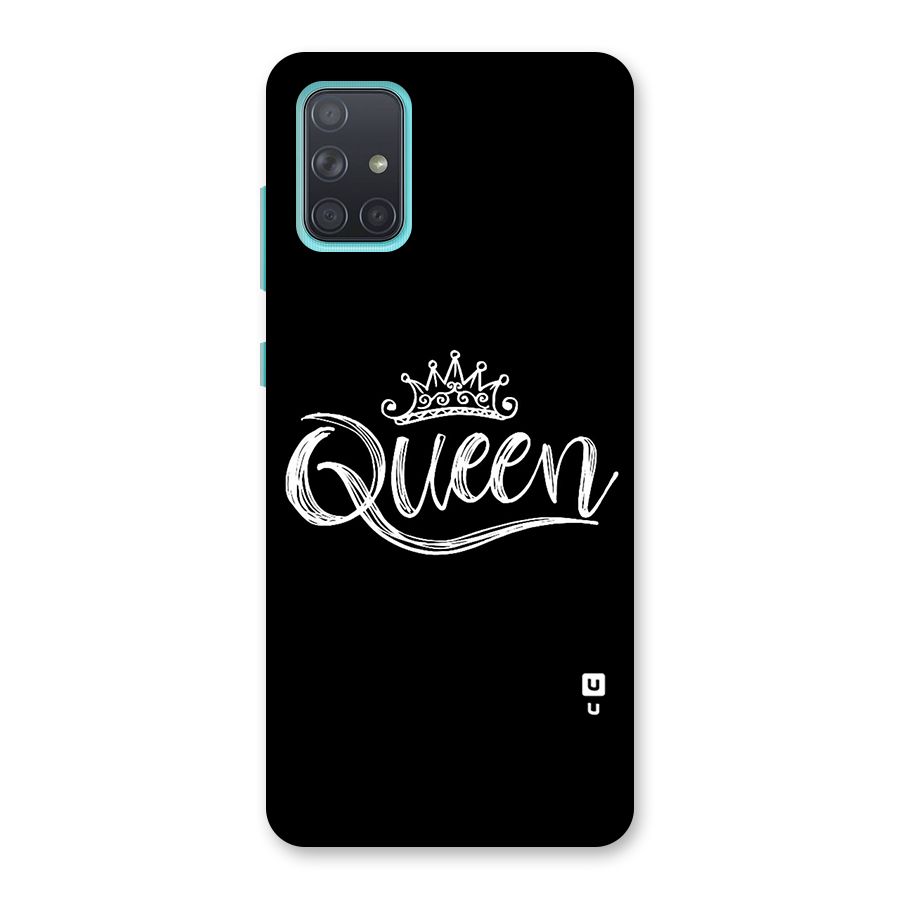 Queen Crown Back Case for Galaxy A71