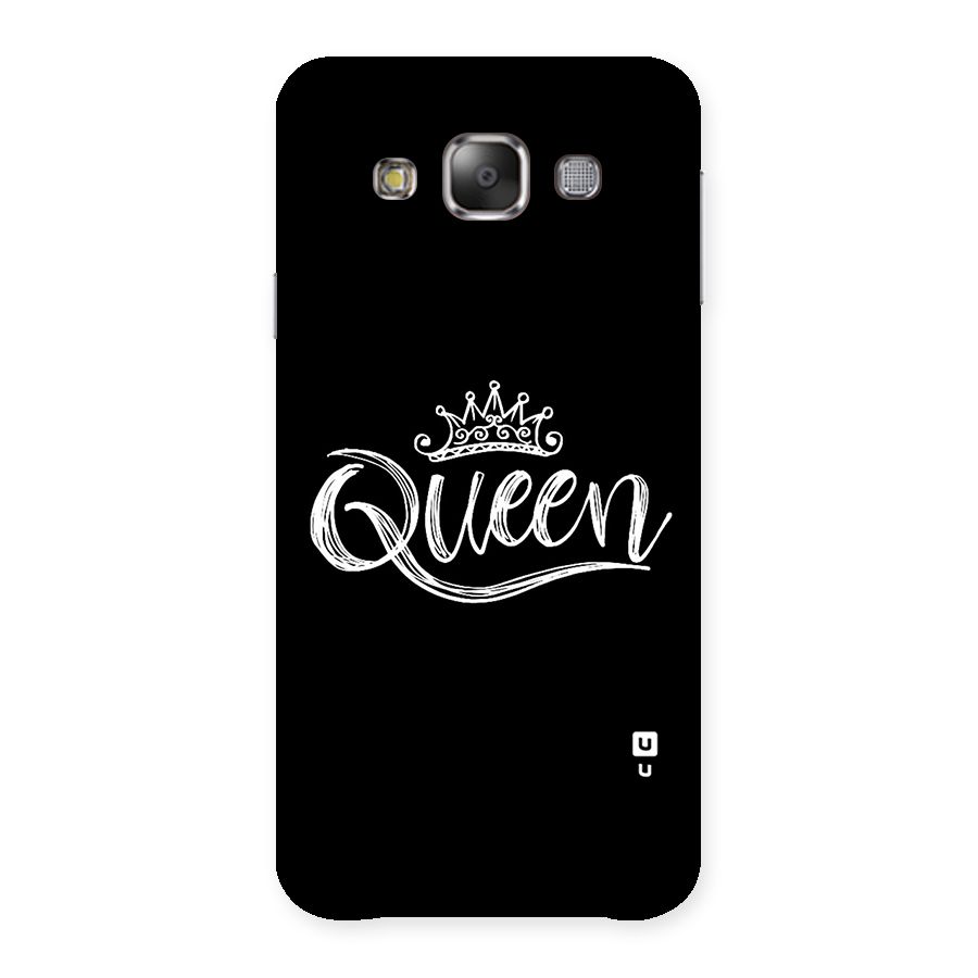 Queen Crown Back Case for Galaxy E7