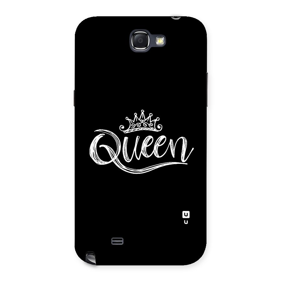 Queen Crown Back Case for Galaxy Note 2