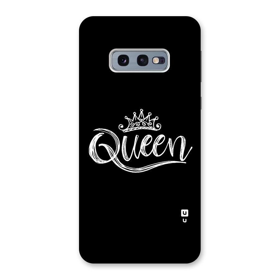 Queen Crown Back Case for Galaxy S10e