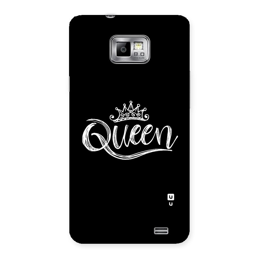 Queen Crown Back Case for Galaxy S2