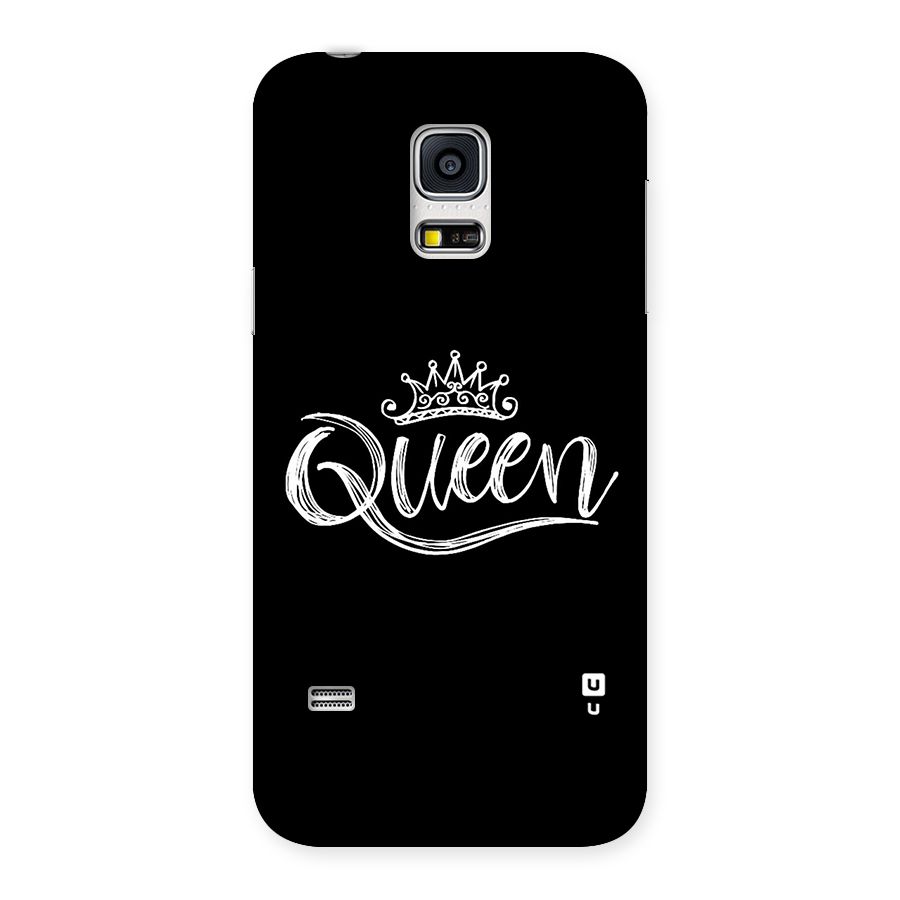 Queen Crown Back Case for Galaxy S5 Mini