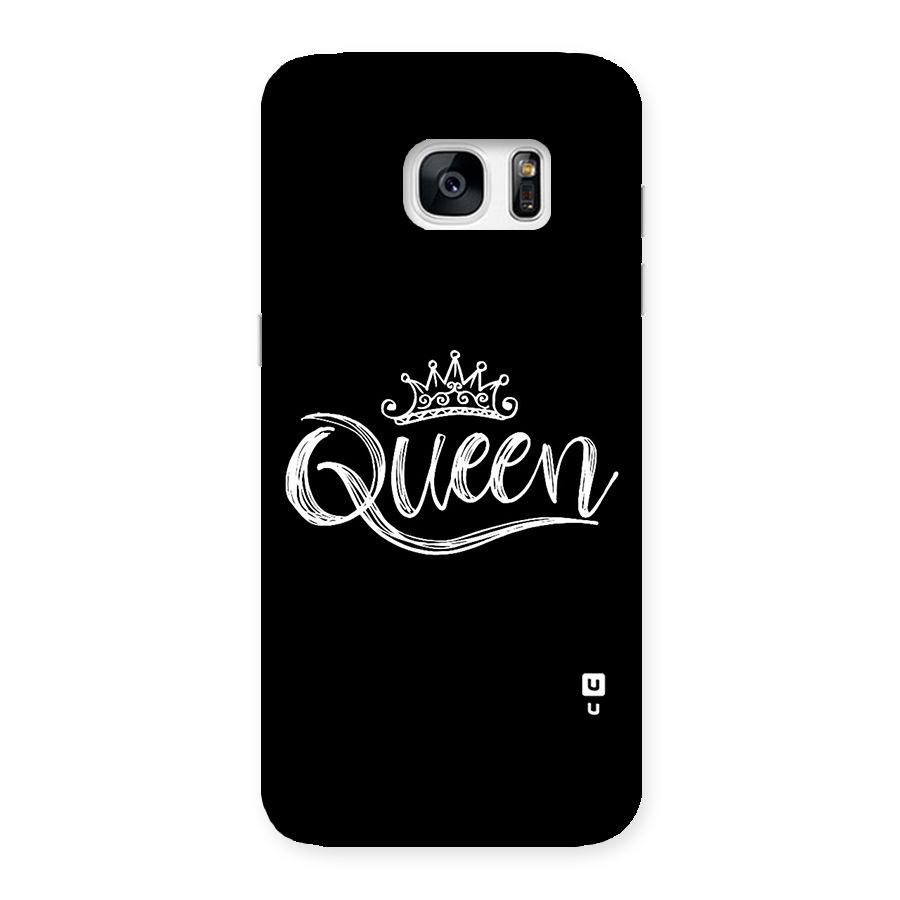 Queen Crown Back Case for Galaxy S7 Edge