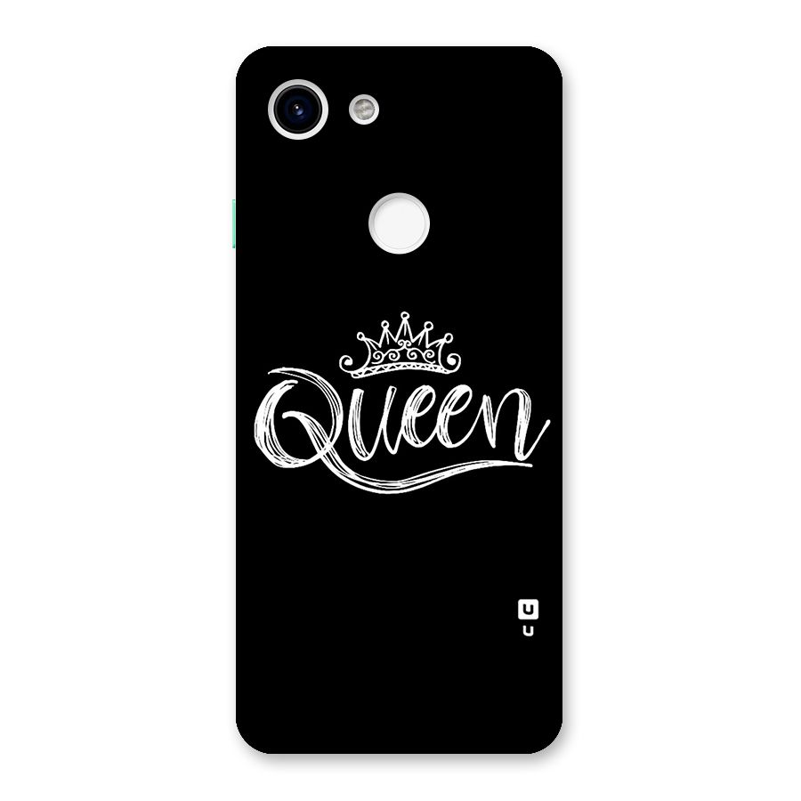 Queen Crown Back Case for Google Pixel 3