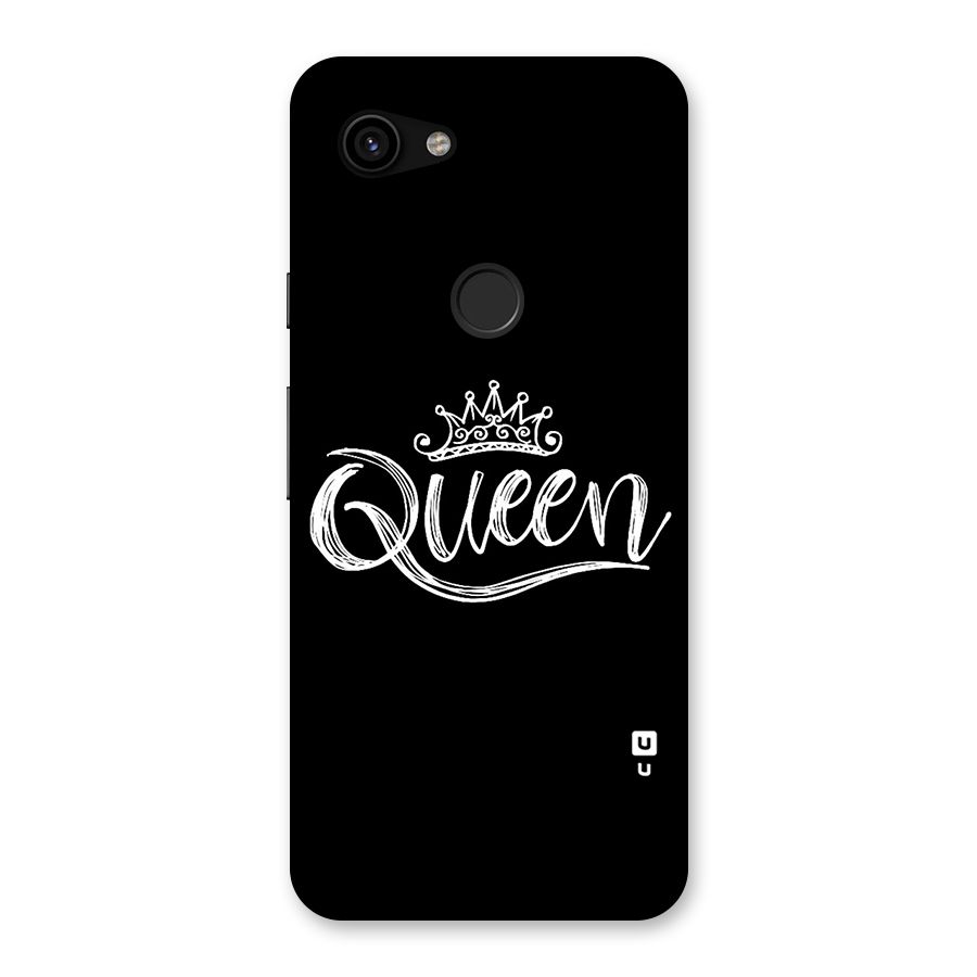 Queen Crown Back Case for Google Pixel 3a