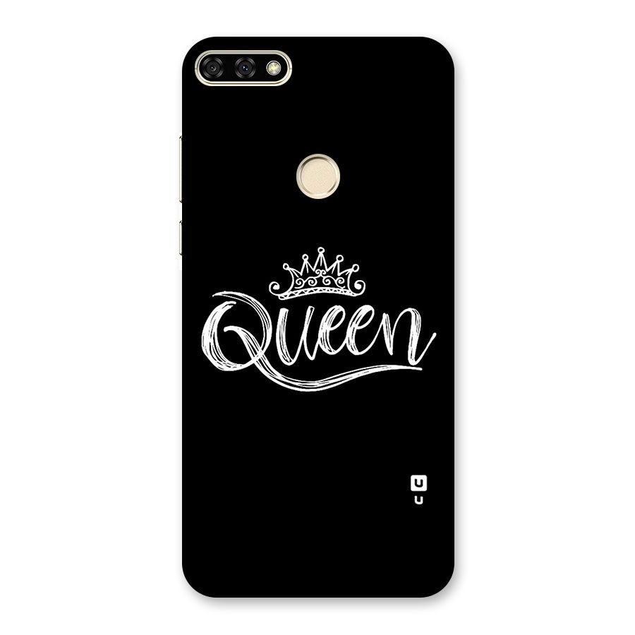 Queen Crown Back Case for Honor 7A