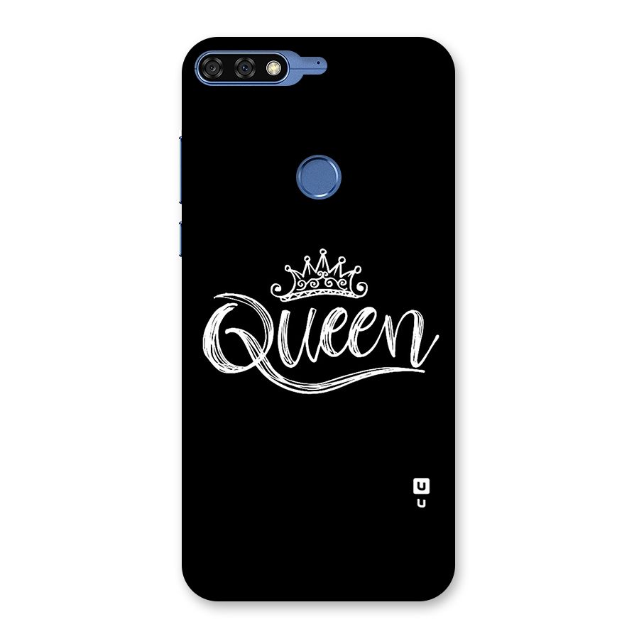 Queen Crown Back Case for Honor 7C
