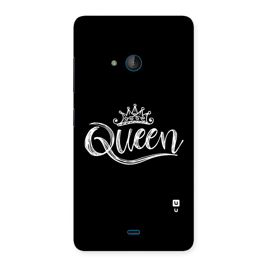 Queen Crown Back Case for Lumia 540