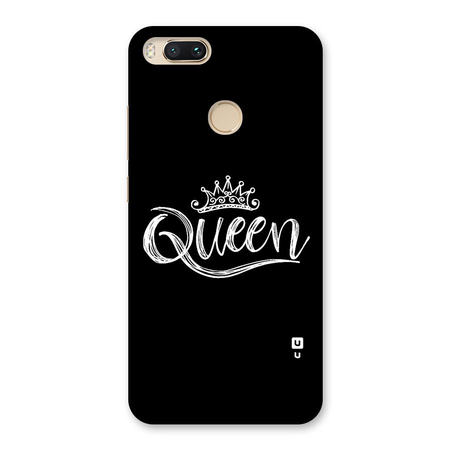 Queen Crown Back Case for Mi A1