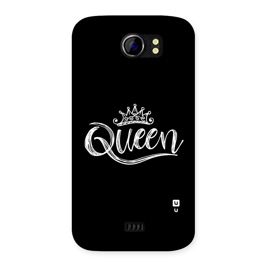 Queen Crown Back Case for Micromax Canvas 2 A110