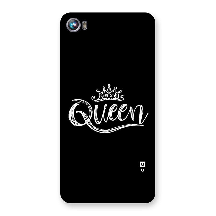 Queen Crown Back Case for Micromax Canvas Fire 4 A107