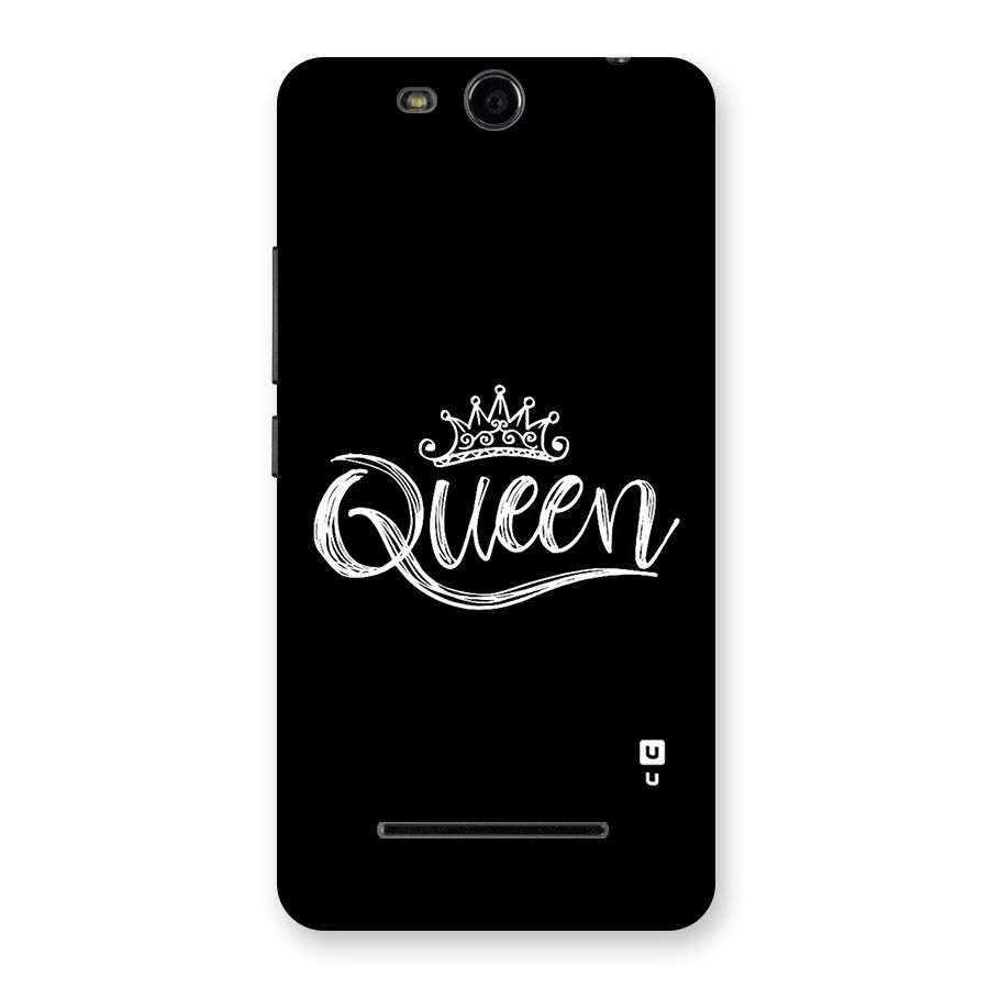 Queen Crown Back Case for Micromax Canvas Juice 3 Q392