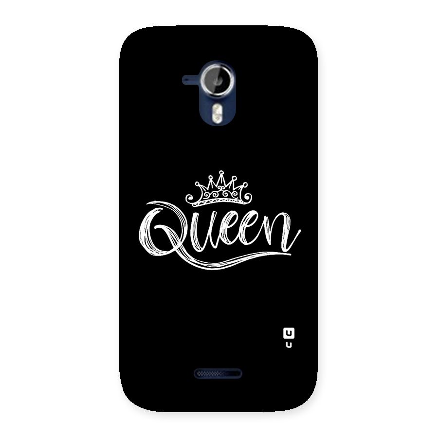 Queen Crown Back Case for Micromax Canvas Magnus A117