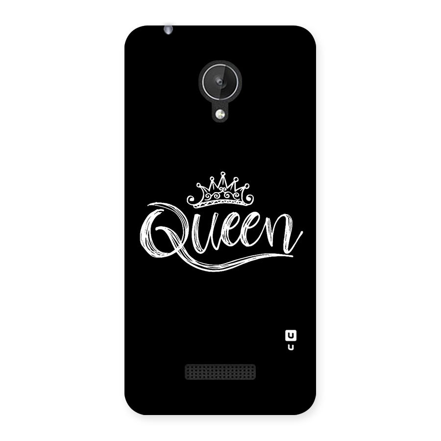 Queen Crown Back Case for Micromax Canvas Spark Q380