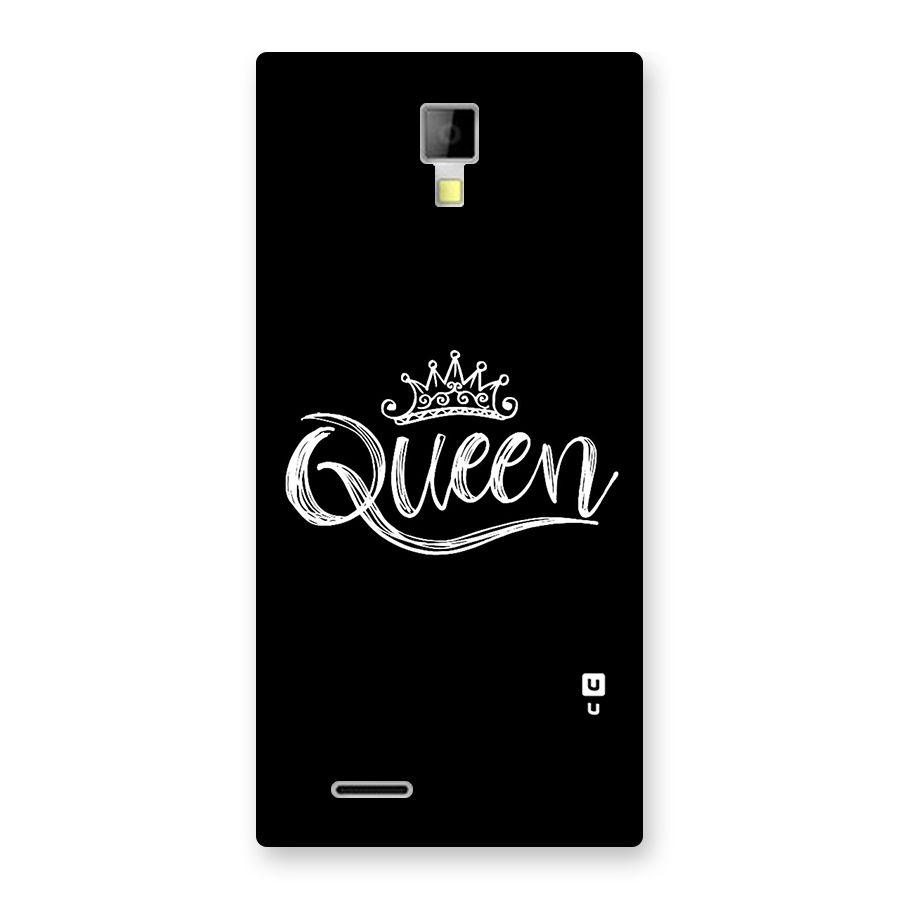 Queen Crown Back Case for Micromax Canvas Xpress A99