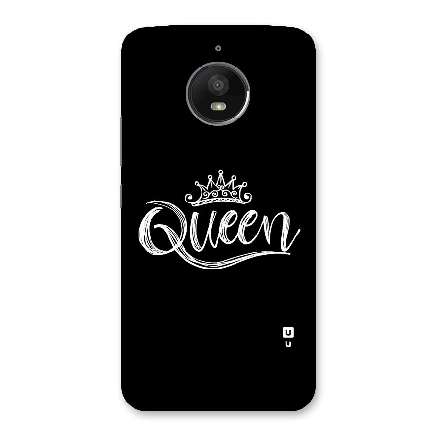 Queen Crown Back Case for Moto E4 Plus