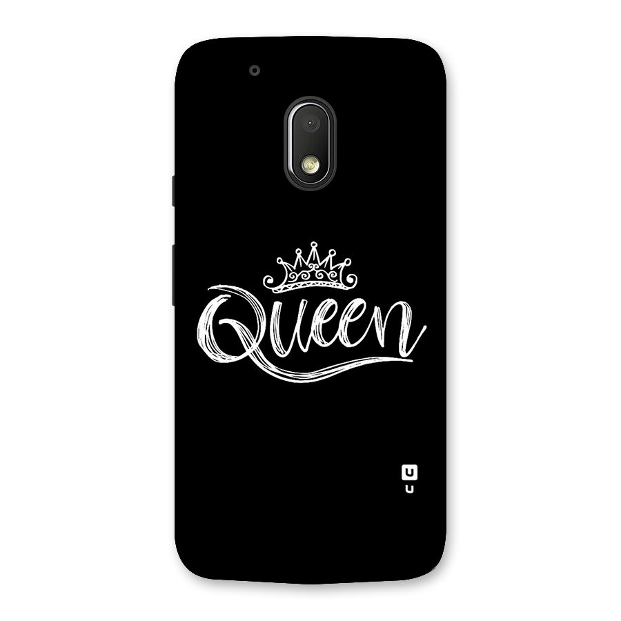 Queen Crown Back Case for Moto G4 Play
