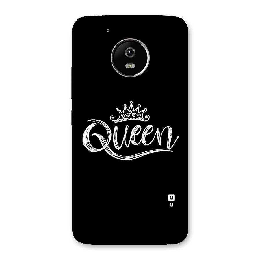 Queen Crown Back Case for Moto G5