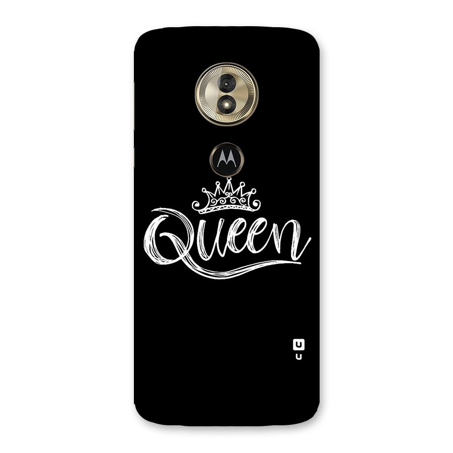 Queen Crown Back Case for Moto G6 Play