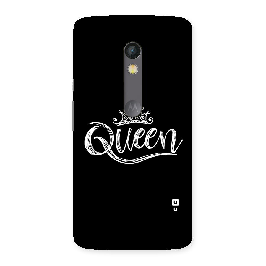 Queen Crown Back Case for Moto X Play