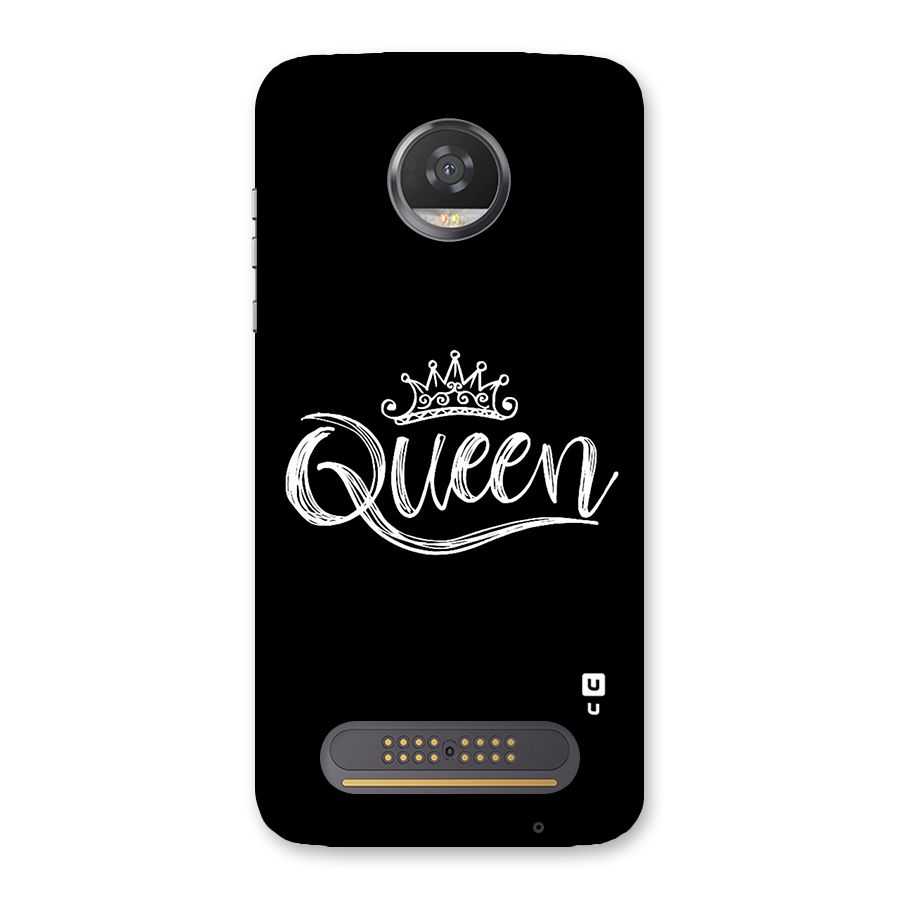 Queen Crown Back Case for Moto Z2 Play