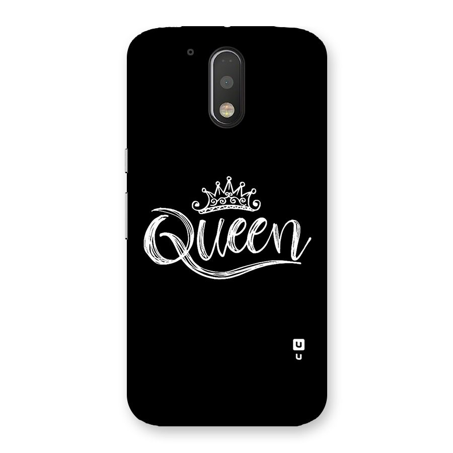 Queen Crown Back Case for Motorola Moto G4 Plus