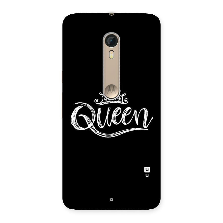 Queen Crown Back Case for Motorola Moto X Style
