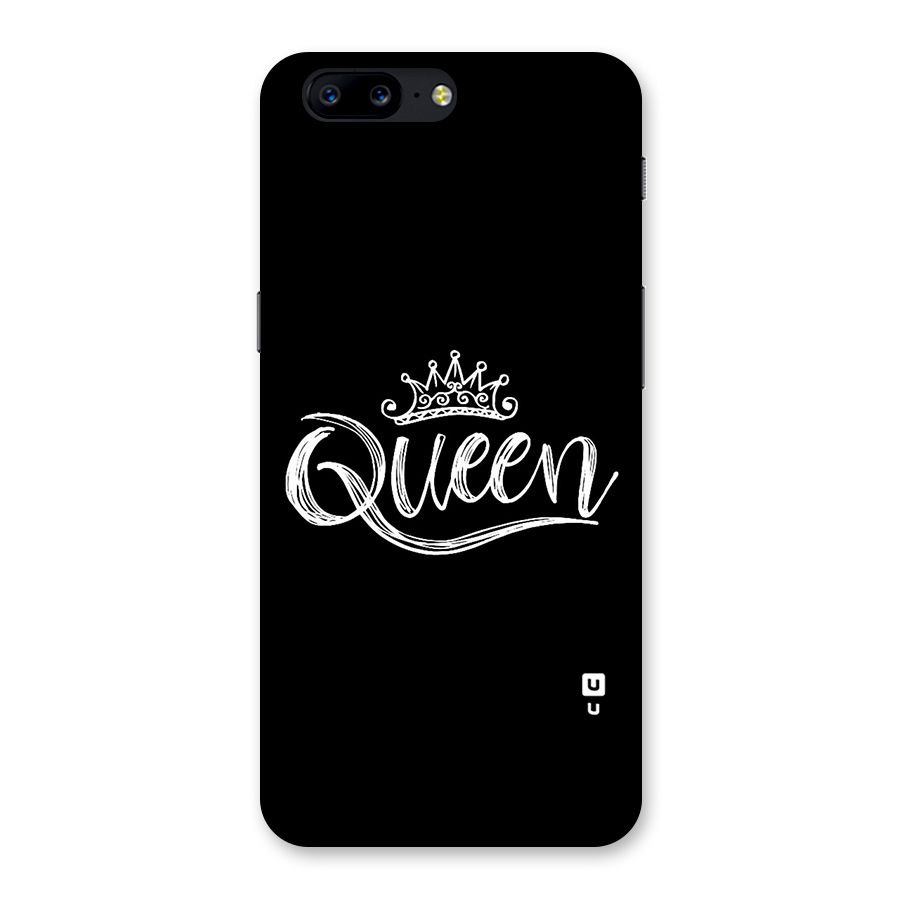 Queen Crown Back Case for OnePlus 5