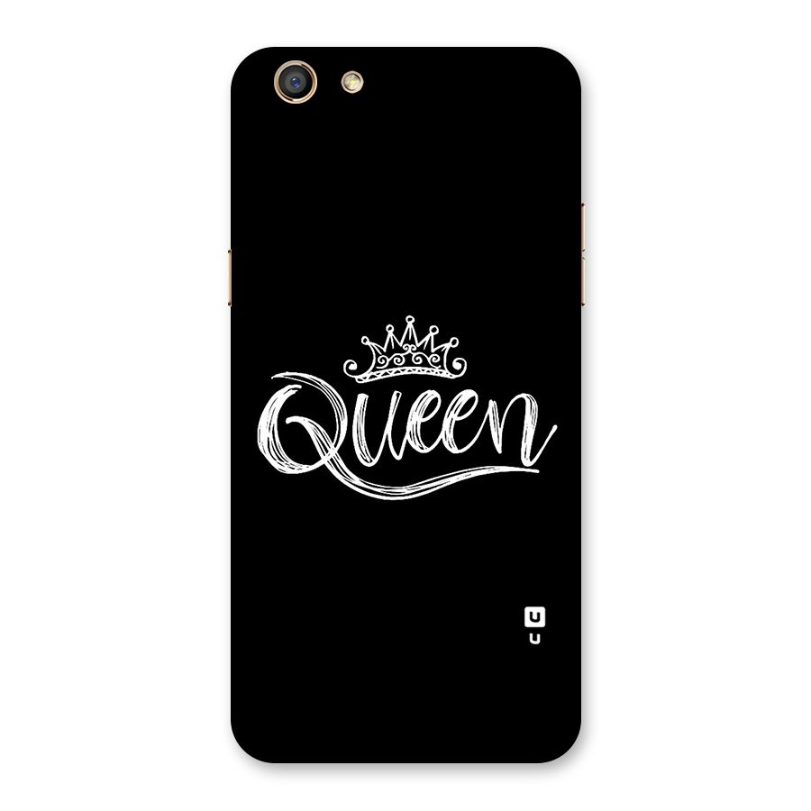 Queen Crown Back Case for Oppo F3