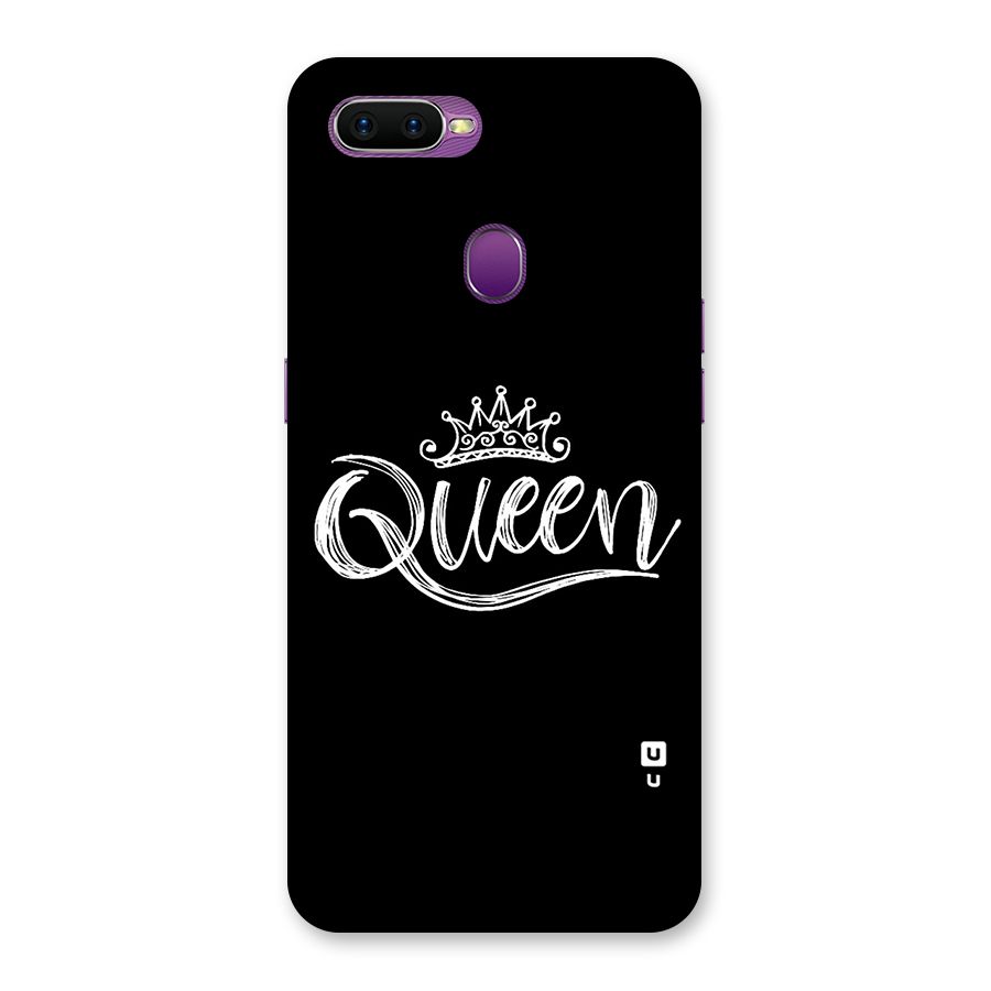 Queen Crown Back Case for Oppo F9