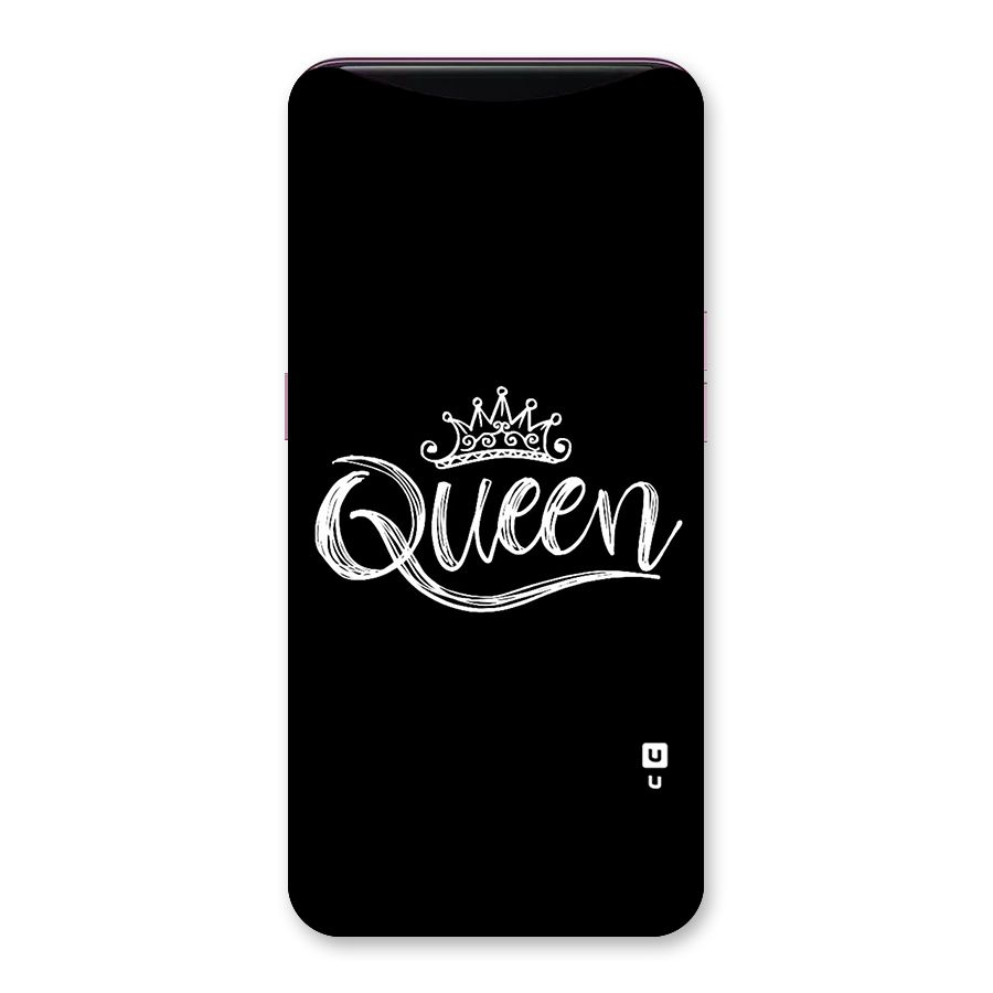 Queen Crown Back Case for Oppo Find X