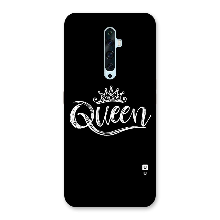Queen Crown Back Case for Oppo Reno2 F