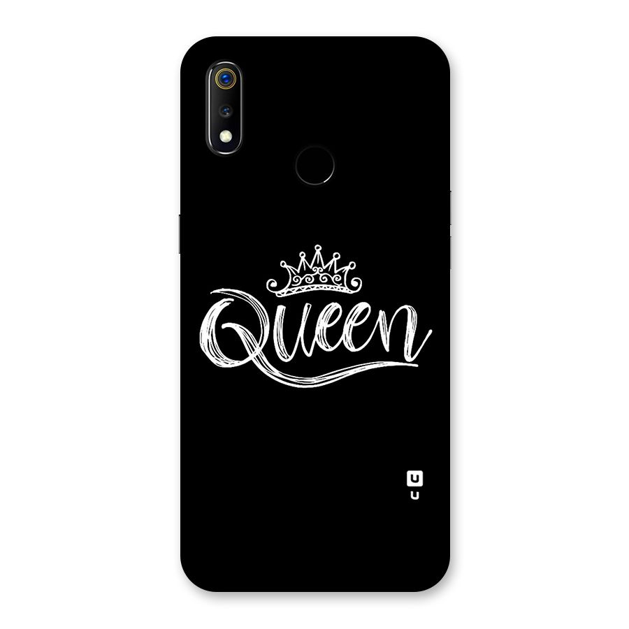 Queen Crown Back Case for Realme 3