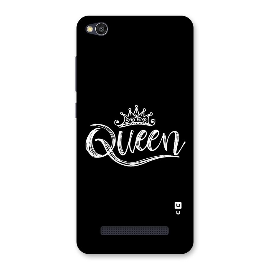 Queen Crown Back Case for Redmi 4A