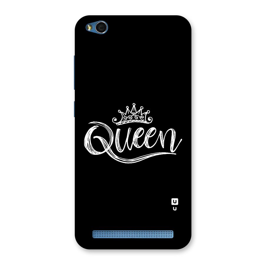 Queen Crown Back Case for Redmi 5A