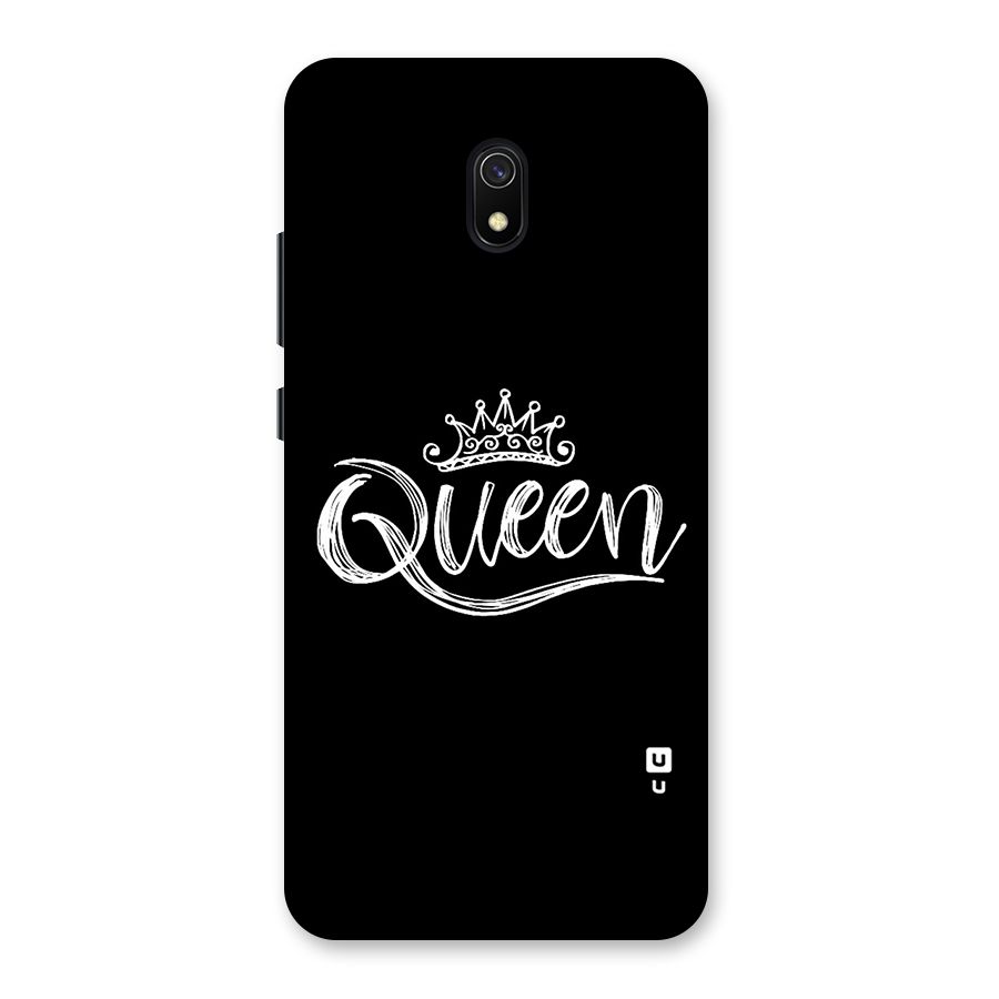 Queen Crown Back Case for Redmi 8A